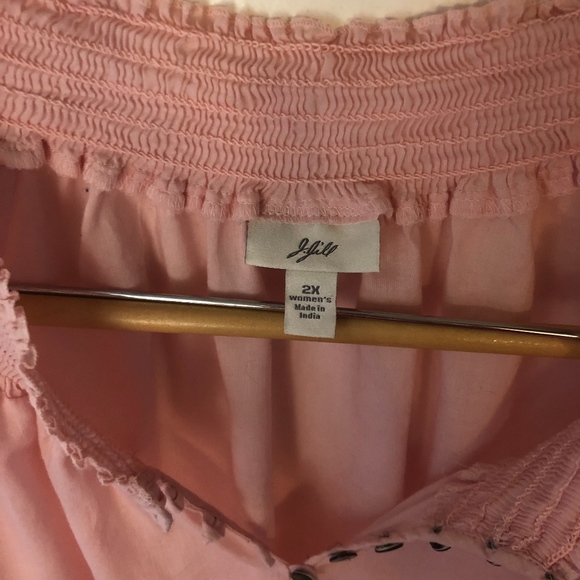 Cotton peasant blouse - Picture 3 of 6